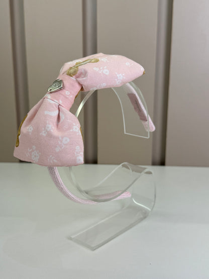 Tiara Infantil Laço Flores e Ursinhas - Pituchinhus