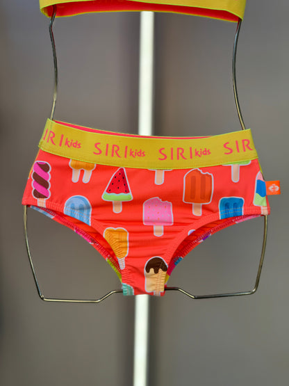 Biquíni Infantil Cropped Eduarda Picolé - Siri Kids