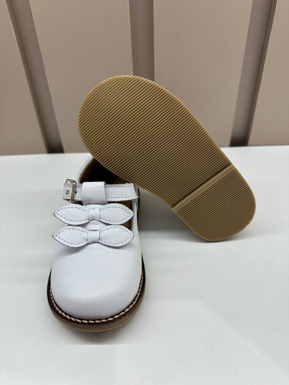 Sapato Infantil Couro Daminha Ingrid Branco - Gracia