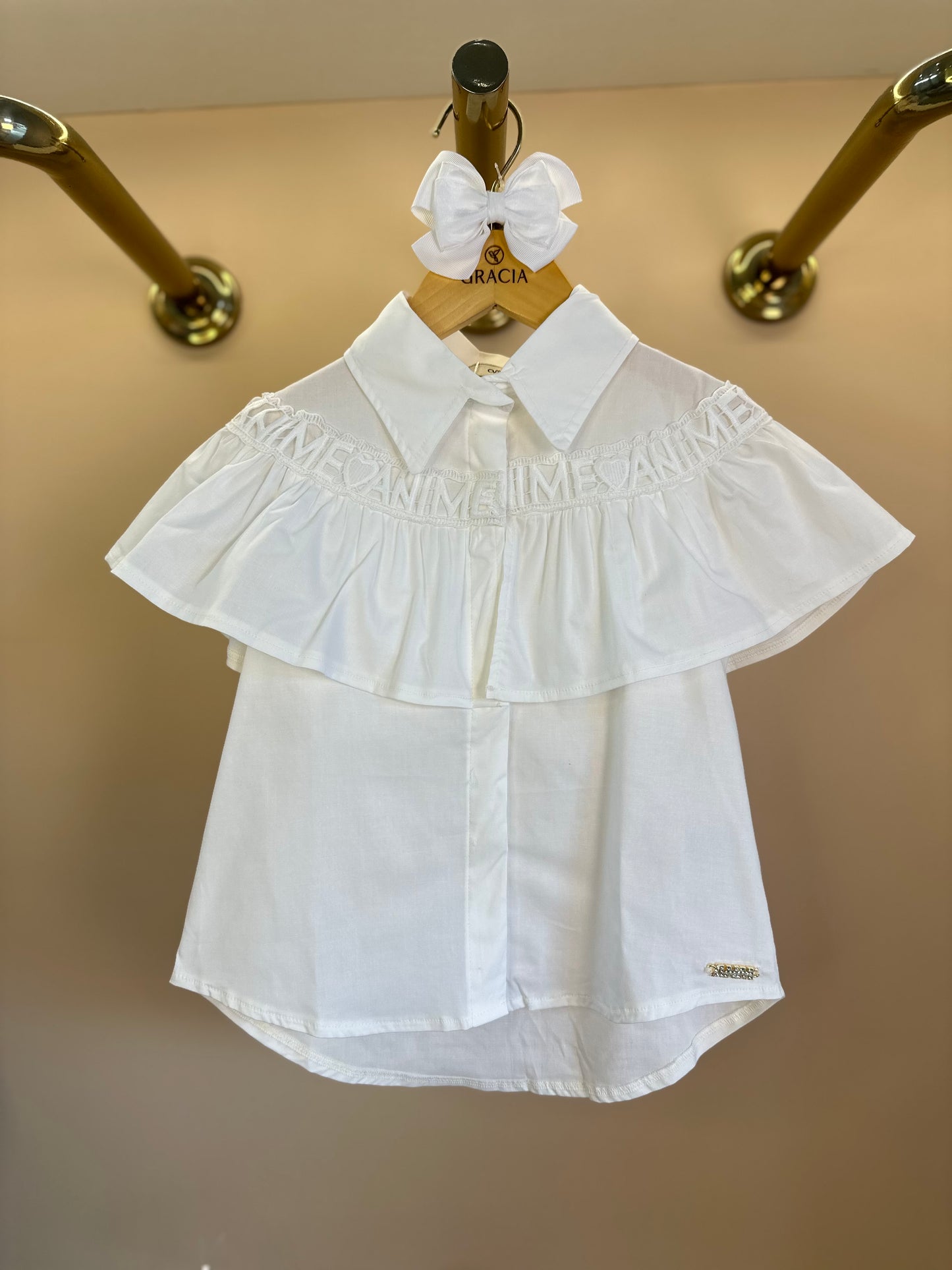 Camisa Infantil Babado Petit - Animê