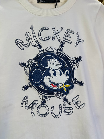Camiseta Infantil Mickey Mouse Navy - Youccie