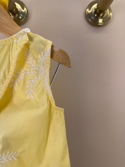 Conjunto Infantil Blusa e Shorts Laço Maxxi Amarelo - Animê