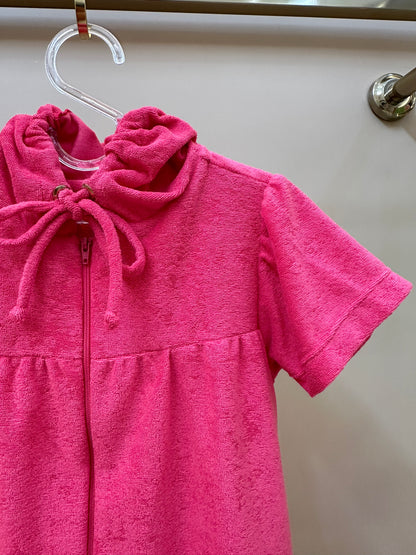 Roupão Infantil Rose Rosa Claro - Siri Kids