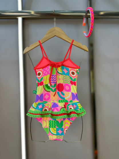 Maiô Infantil Tereza Frutale - Siri Kids