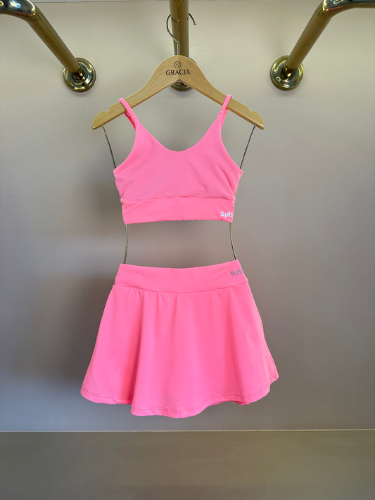 Conjunto Infantil Top UV Sara Chloe e Saia UV Luiza Dança - Siri Sport