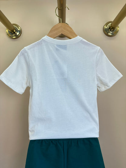 Conjunto Infantil T - Shirt Train Hard e Bermuda - Youccie