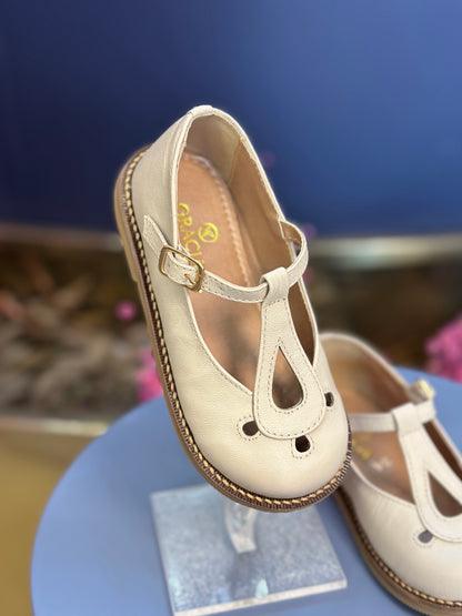 Sapato Infantil Rebeca Off White - Gracia