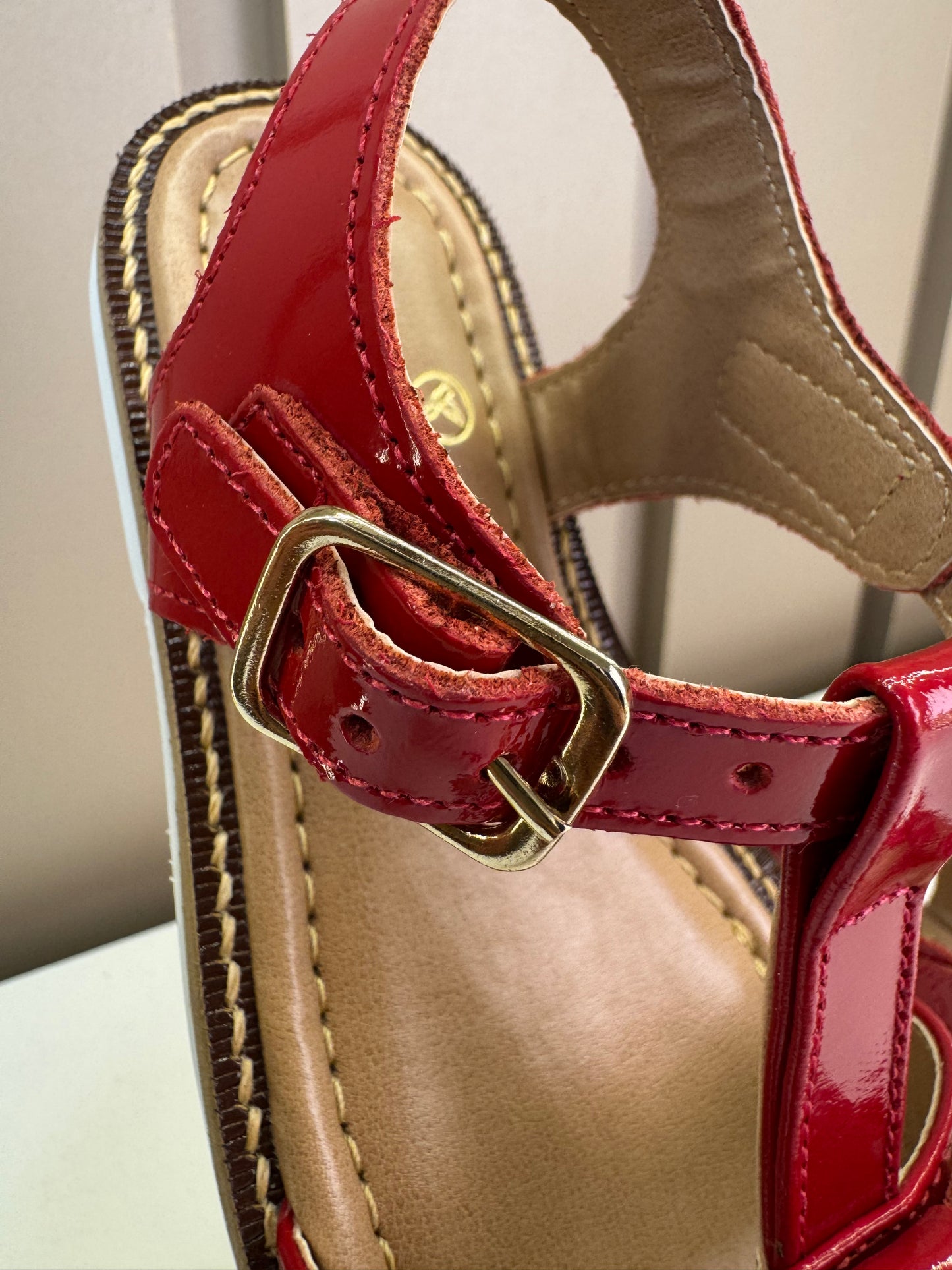 Sandália Infantil Maitê Vermelha - Gracia