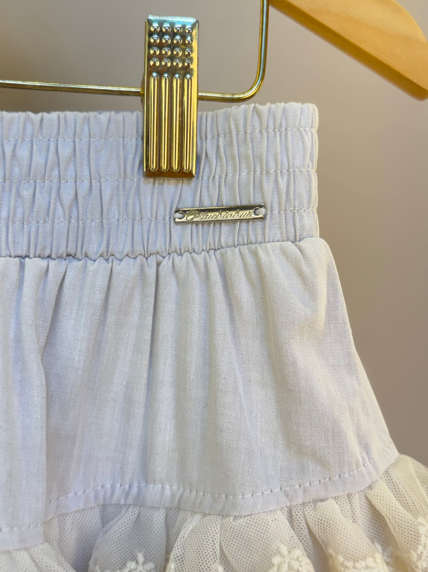 Saia-shorts Infantil Conceito Mix de Babados - Pituchinhus