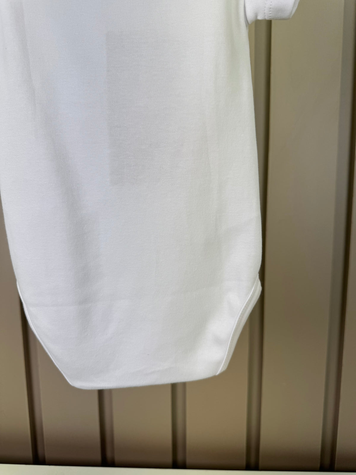 Body Bebê Algodão Egipcio Teddy Boia Branco - Dame