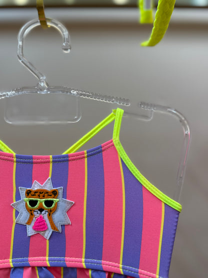 Biquíni Infantil Cropped Luana Est Pop - Siri Kids