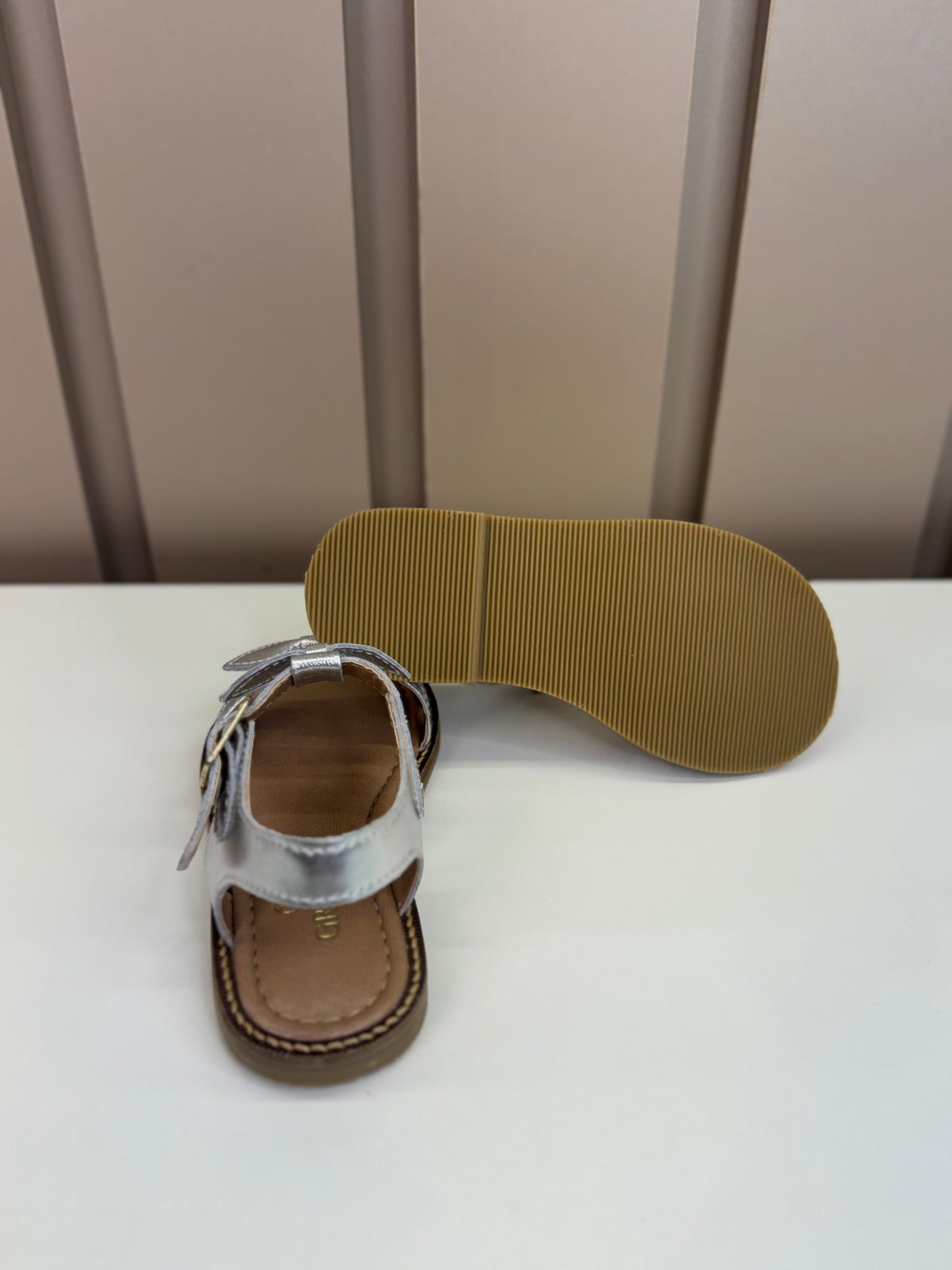 Sandália Infantil Maya Prata - Gracia