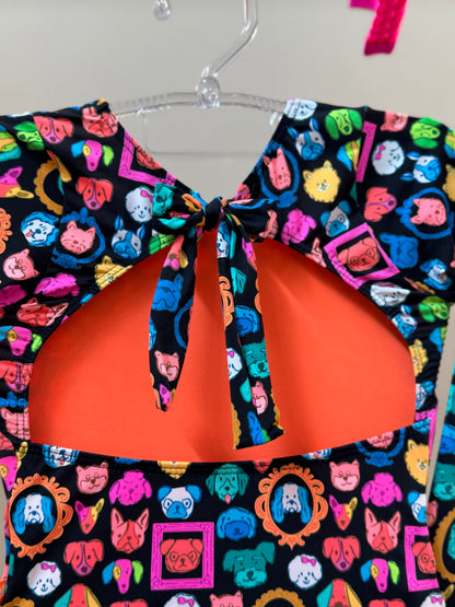 Body Infantil ML Fernanda Est Color Dog - Siri Kids