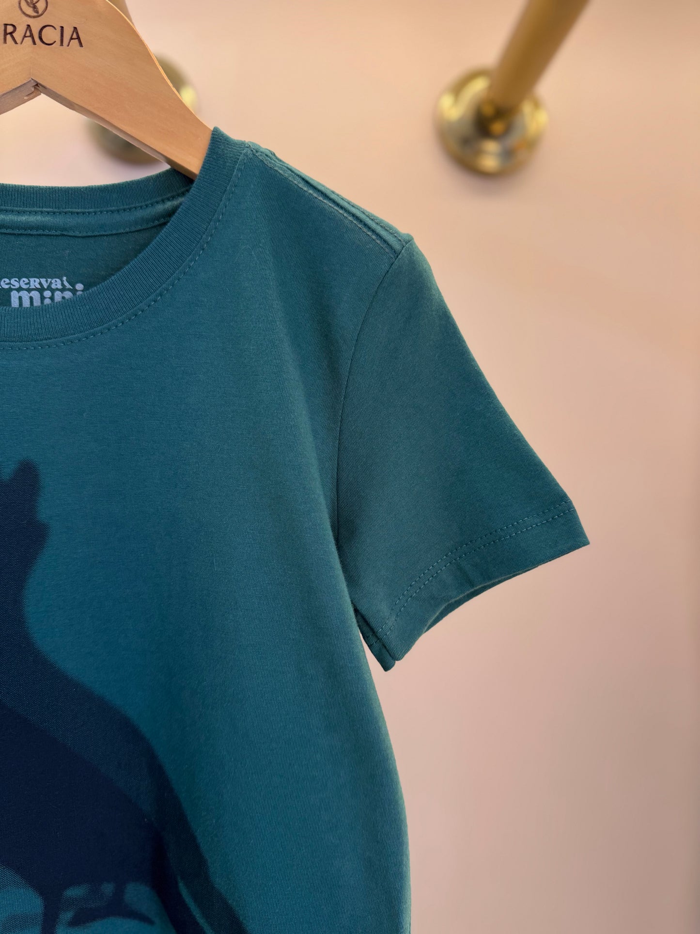 Camiseta Infantil Pica-Pau Blur Verde - Reserva Mini