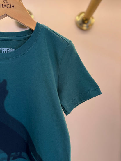 Camiseta Infantil Pica-Pau Blur Verde - Reserva Mini