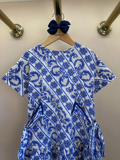 Vestido Infantil Flores DG - Animê