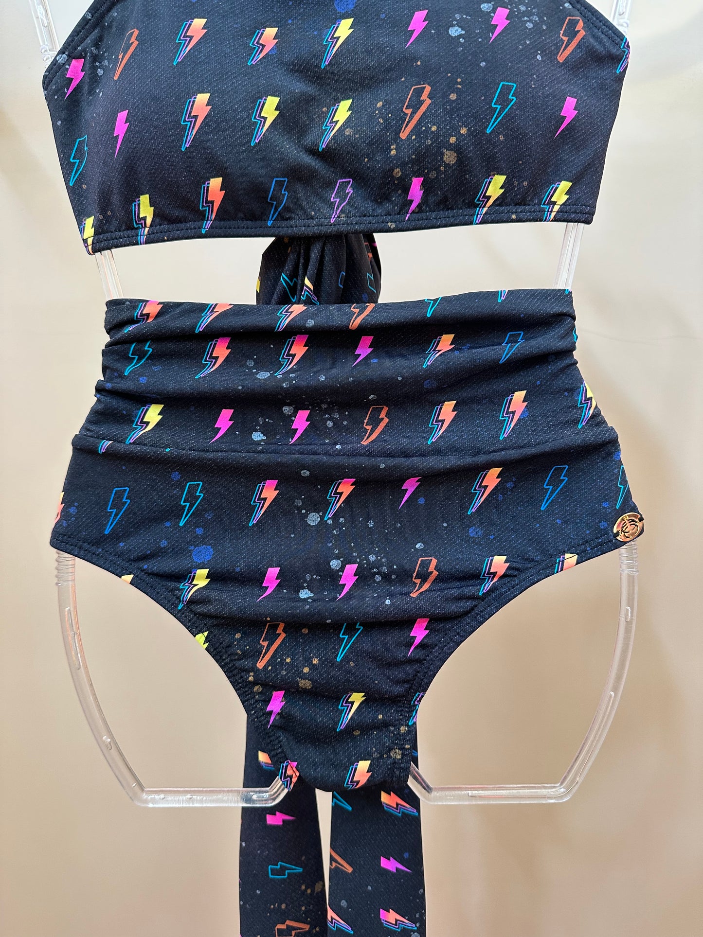 Biquíni Teen Cropped Maite Est. Thunder - Siri Kids