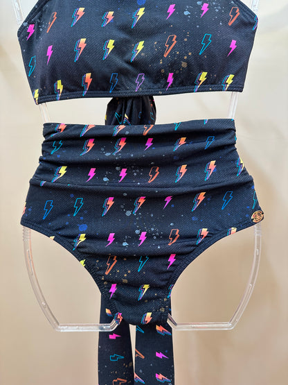 Biquíni Teen Cropped Maite Est. Thunder - Siri Kids