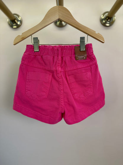 Shorts Infantil Sarka Pink Neon - Animê
