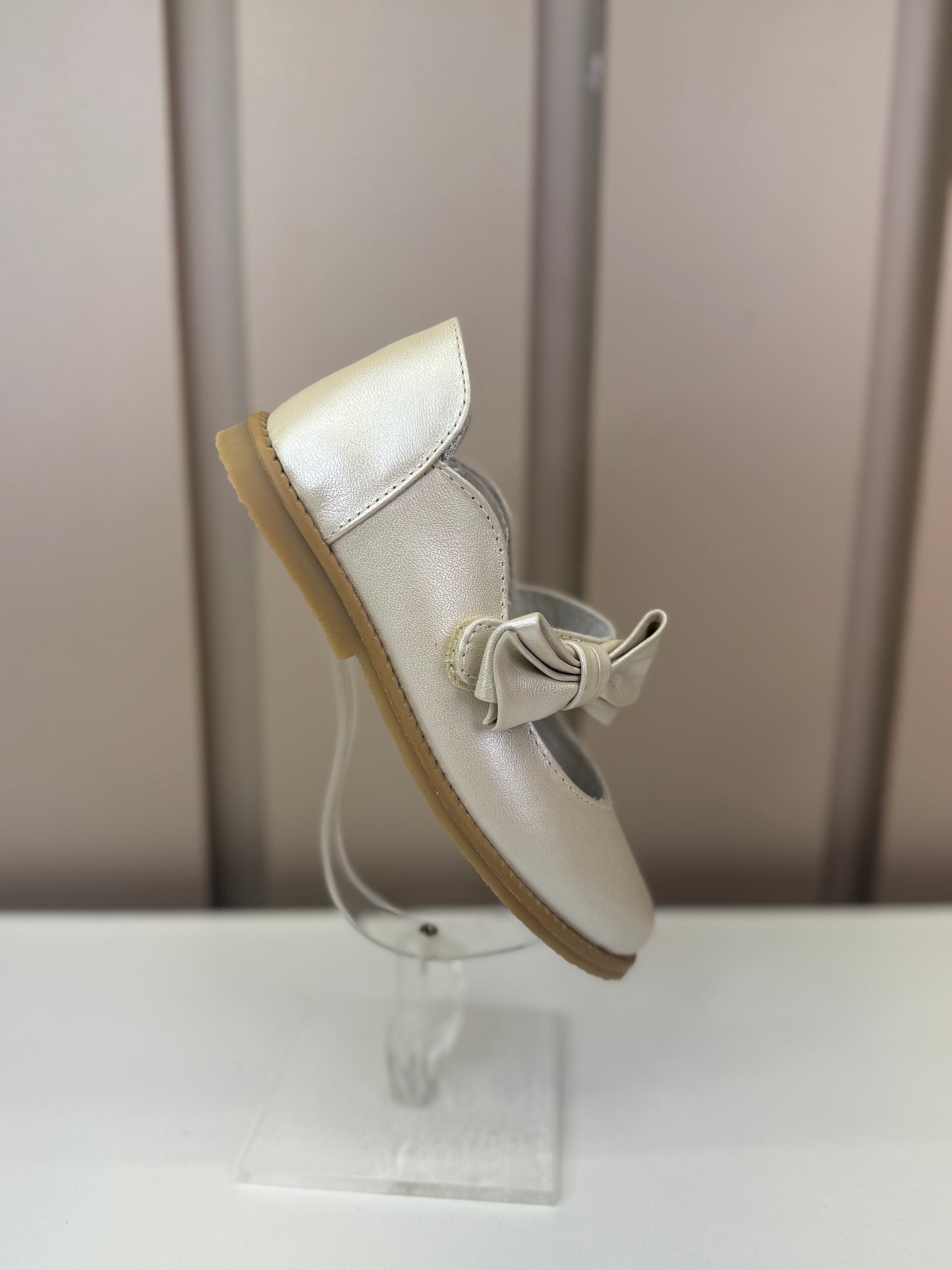 Sapatilha Stylish Glitter Pérola - Gambo