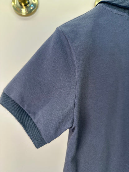 Camisa Polo Piquet Johnny Cinza - Little Johnny