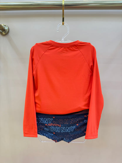 Conjunto Infantil Blusa Manga Longa Summer e Sunga Est. LJ - Little Johnny