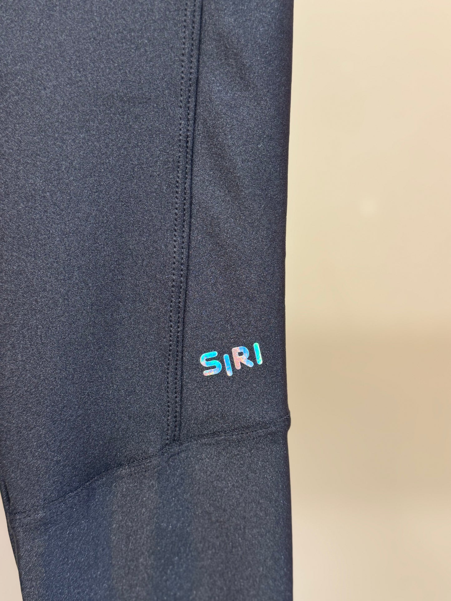 Conjunto Infantil Top Sara Trilobal Basico Preto e Legging Fuseau Soraia Trilobal Básica Preta - Siri Sport
