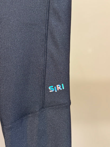 Conjunto Infantil Top Sara Trilobal Basico Preto e Legging Fuseau Soraia Trilobal Básica Preta - Siri Sport