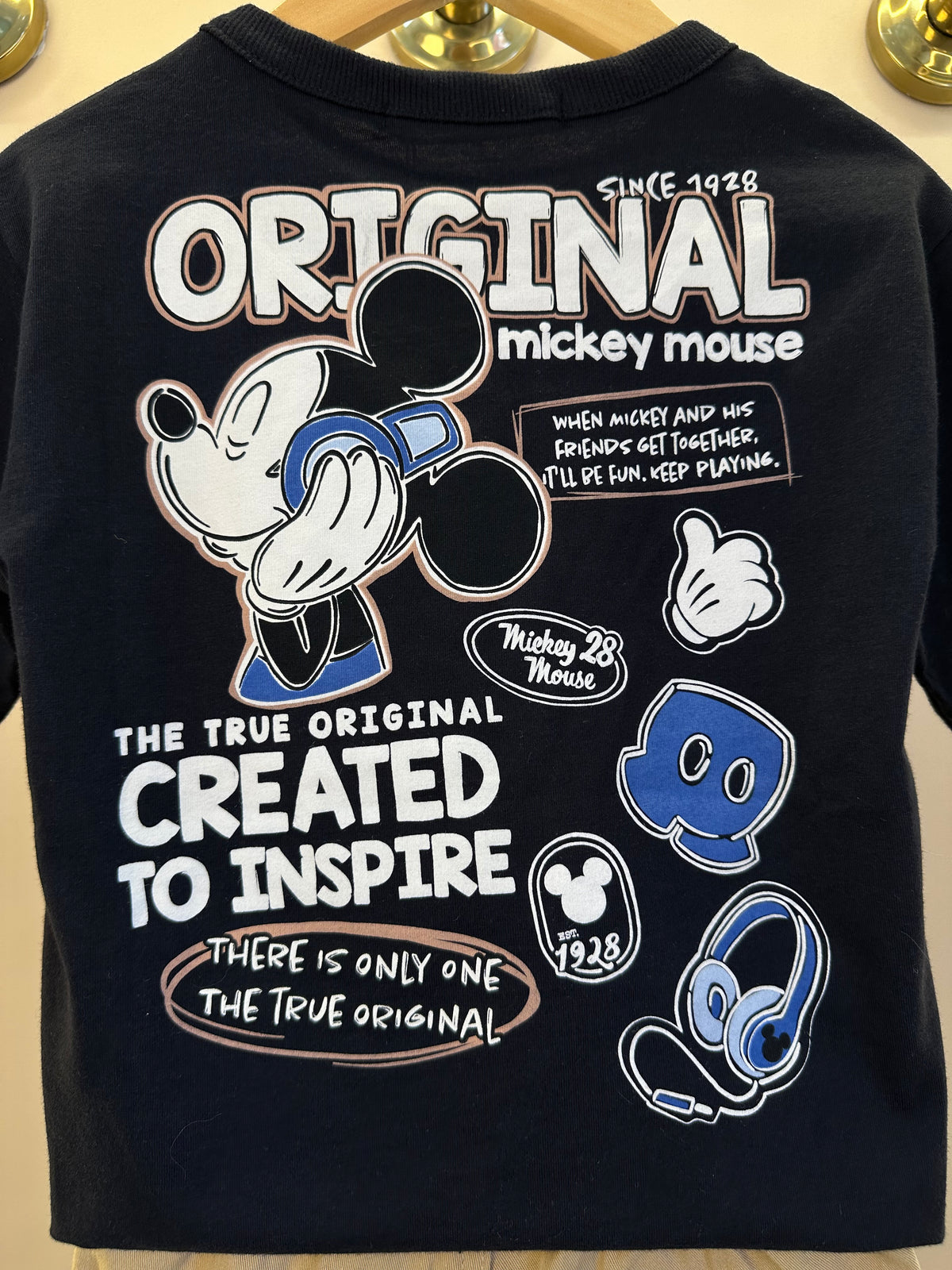 Conjunto Infantil T - Shirt Disney Mickey Mouse e Bermuda - Youccie