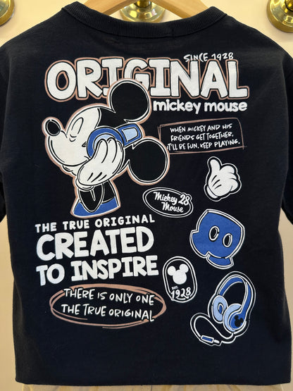Conjunto Infantil T - Shirt Disney Mickey Mouse e Bermuda - Youccie