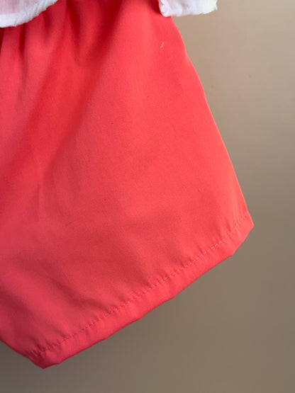 Conjunto Infantil Blusa Bordado Laço Maxxi e Shorts Rosa - Mon Sucré