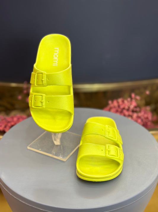 Sandália Infantil Birken Lima Neon - Momi