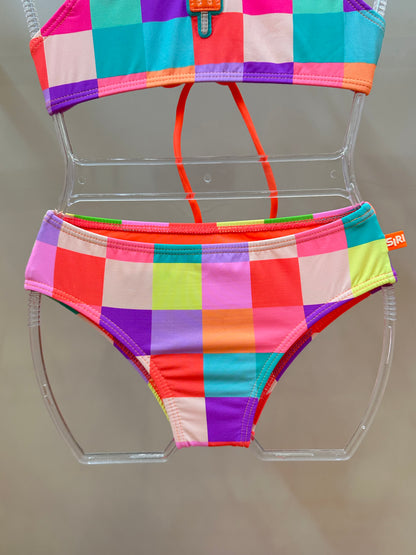 Biquíni Infantil Cropped Tamires Est. Picolé - Siri Kids