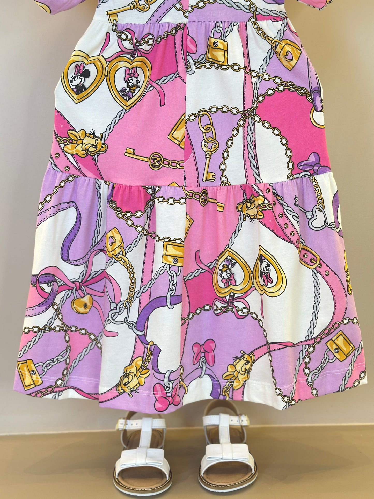Vestido Infantil Memórias Disney - Animê