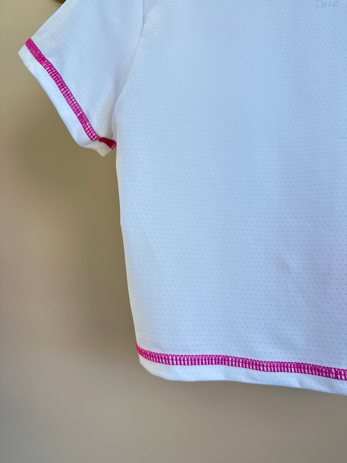 Conjunto Infantil Cropped Fernanda Dry e Saia Fernanda Dry Badminton Branco - Siri Sport