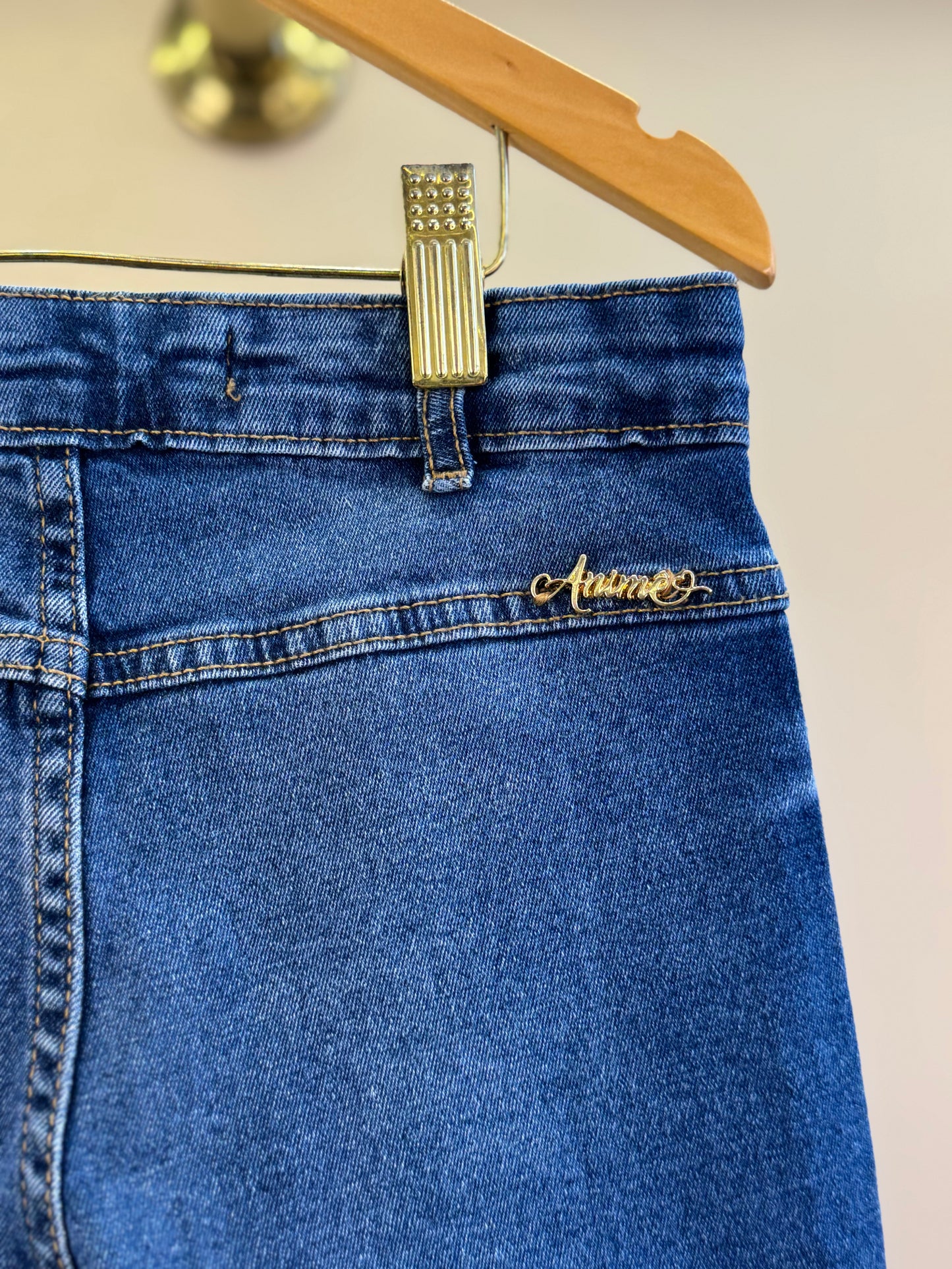 Calça Jeans Infantil Conceito Bolsos Bordados - Animê