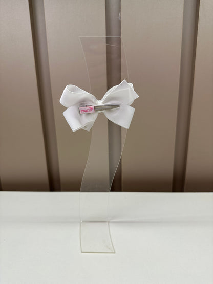 Laço Bebê Pérolas Flores Bordadas Vermelhas - Roana
