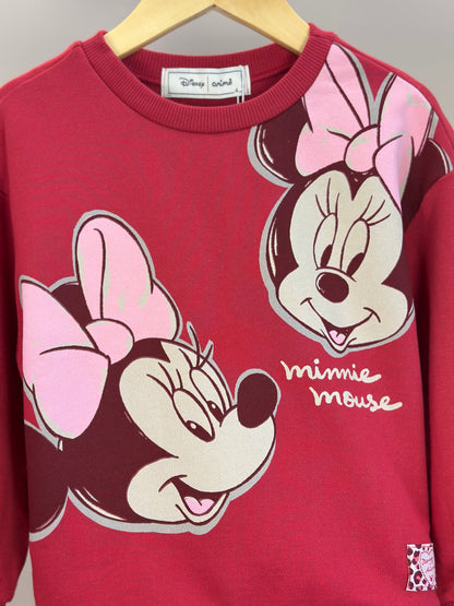 Conjunto Infantil Casaco Gola Bordada Branca e Calça Vermelho Berry - Animê