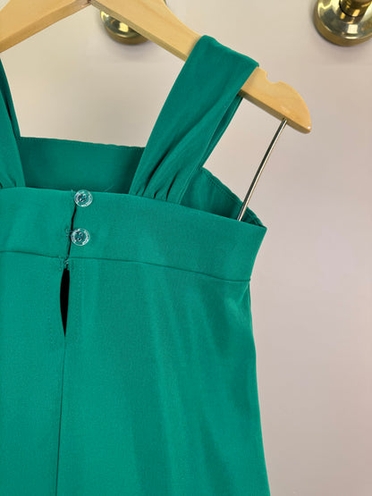 Vestido Infantil Trapézio Em Sarja Bordada - Mon Sucre