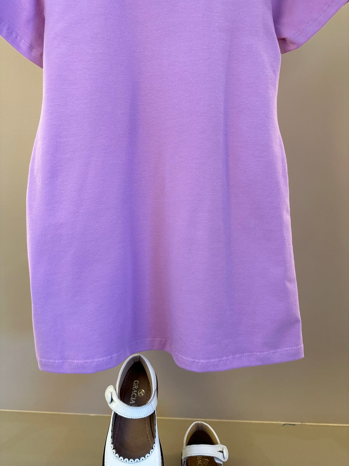 Vestido Infantil Estampa Tricot e Lenço - Momi