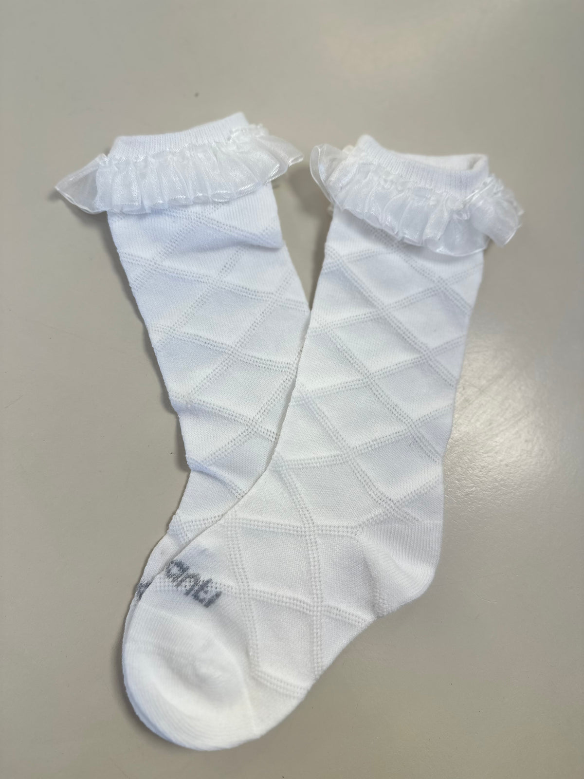 Meia Bebê Clássica 3/4 Off White - Infanti