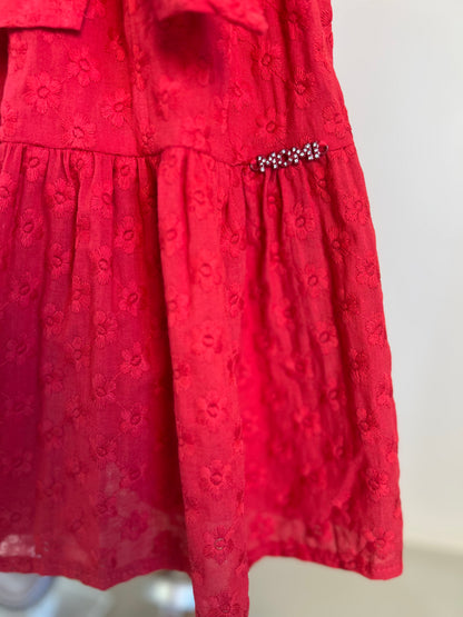 Vestido Infantil Mangas Balonê Laise - Momi