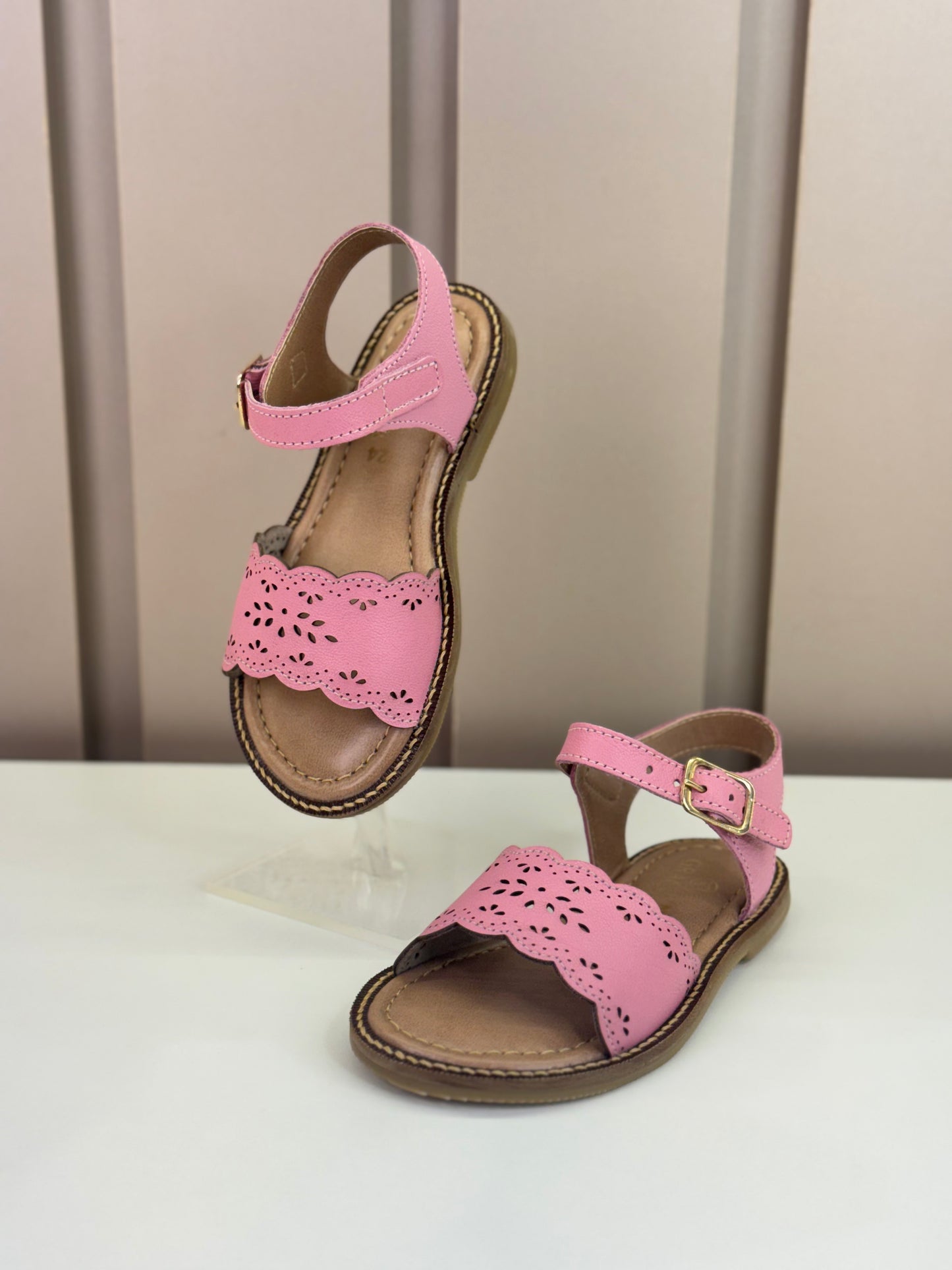 Sandália Infantil Zoe Rosa - Gracia