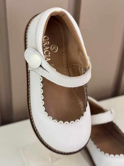 Sapato Infantil Aurora Branco - Gracia