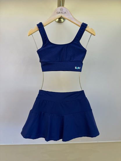 Saia-shorts Infantil Larissa New Trip Marinho - Siri Sports