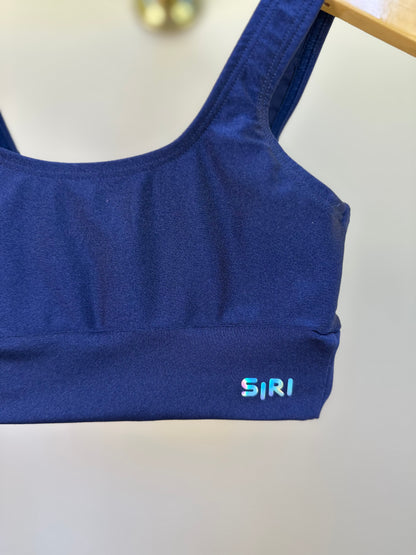 Top Infantil Luciana Trilobal Marinho - Siri Sport