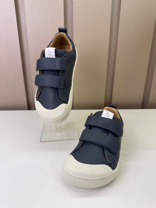 Tênis Infantil Couro Ramp Navy White - Tip Toey Joey
