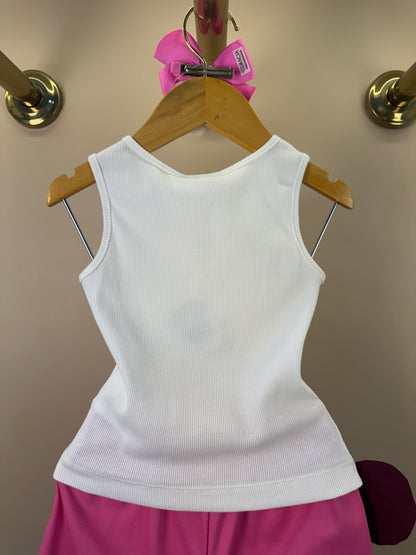 Conjunto Infantil Blusa e Shorts Saia Minnie Mouse - Animê