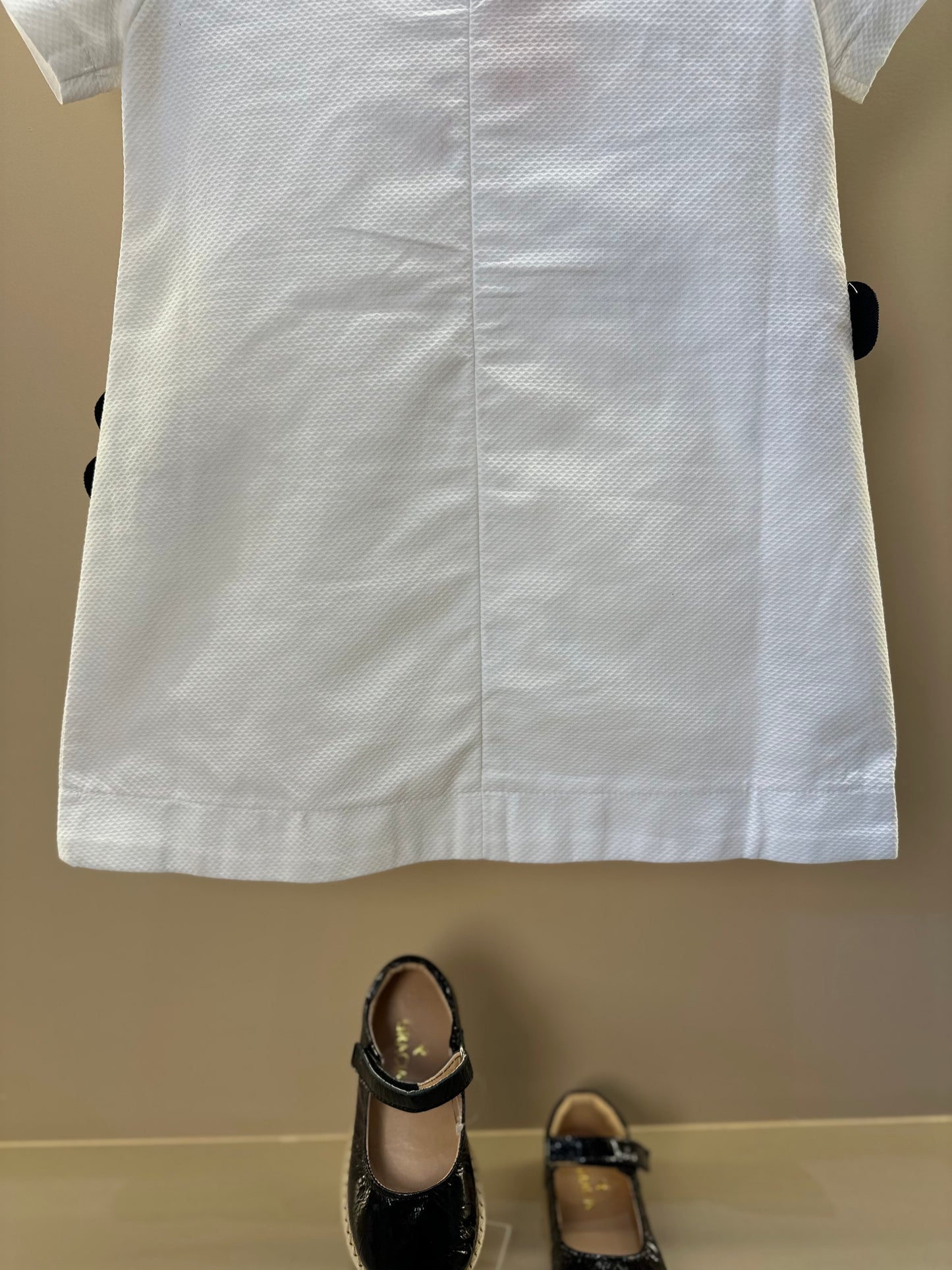 Vestido Infantil Jumper Piquet Sofia Flores - Um Mais Um