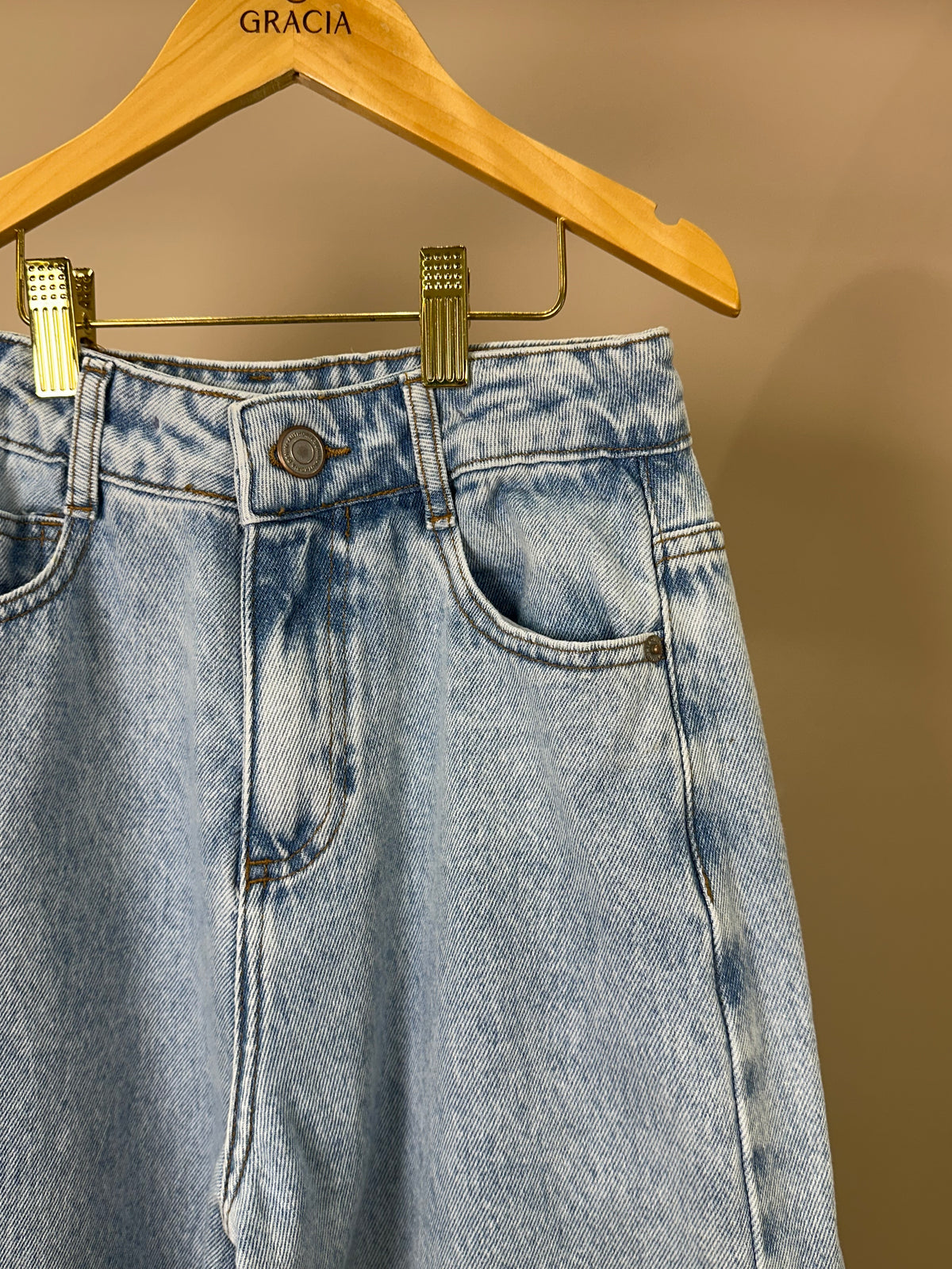 Calça Teen Jeans Wide Reta - Authoria